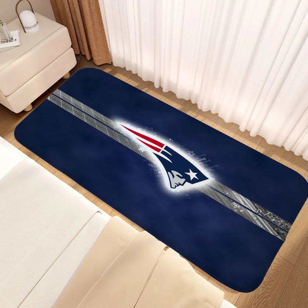 New England Patriots Things to the Room Decoration Items Bathroom Foot Mat Custom Outdoor Doormat Exterior Entrance Door Carpet