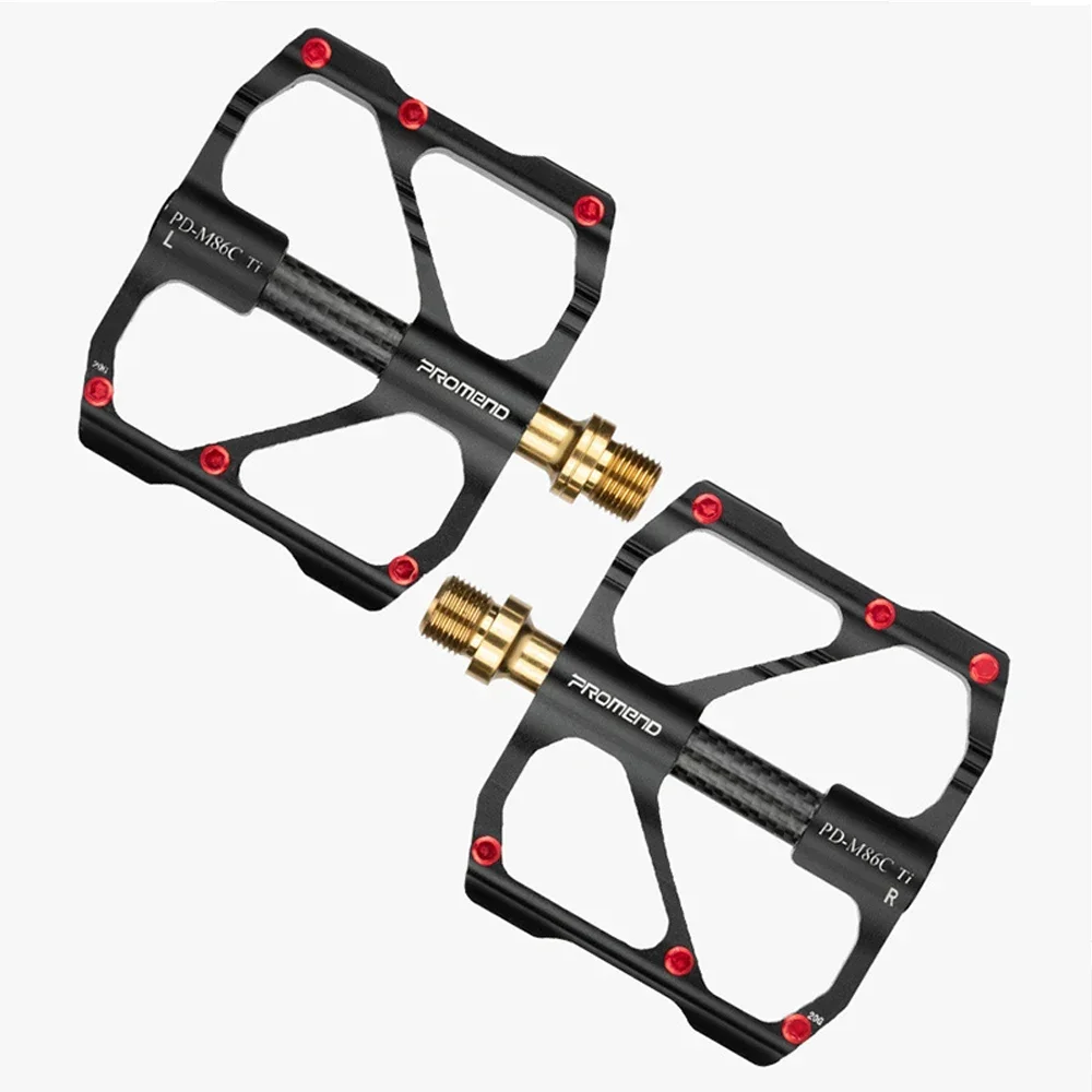 

New Road Bike Carbon Fiber Bearing Pedal Riding Accessories Mountain Bike 3 Peilin Pedal Bicycle Pedal Bmx Bicycle Parts