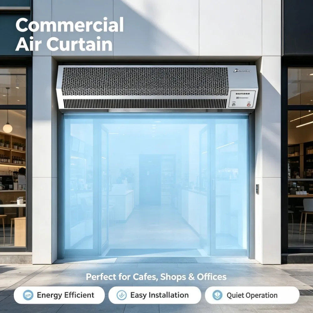 Elevator Cabin Air Curtain Fan Motion Sensor Energy Saving Suitable For Elevators And Shopping Malls Air Doors