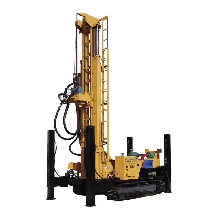 Customized 600M Hydraulic Water Well Drilling Rig Motor Borehole Drilling Rig Machine Tractor-Mounted Drilling Rig For Agricultu