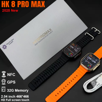 Flagship 2025 Smartwatch HK 8 PRO MAX S AI Assistant Mobile Network Share AMOLED NFC Compass GPS for iOS Android System