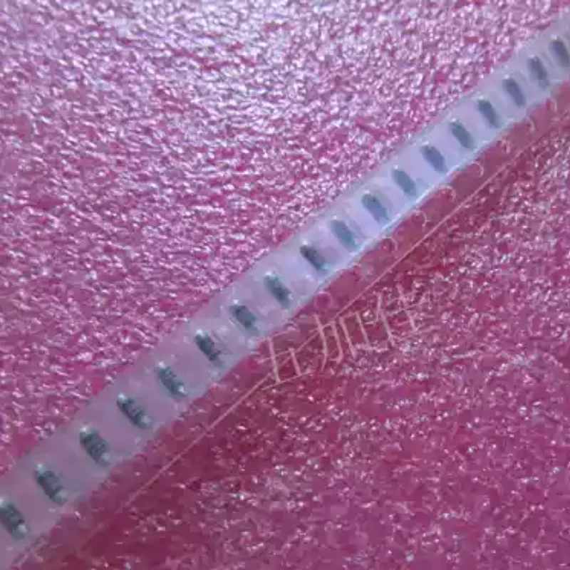 10-100pcs imported SMM02040C3308FB300 3.3R 1% 1/4W color ring wafer cylindrical resistor