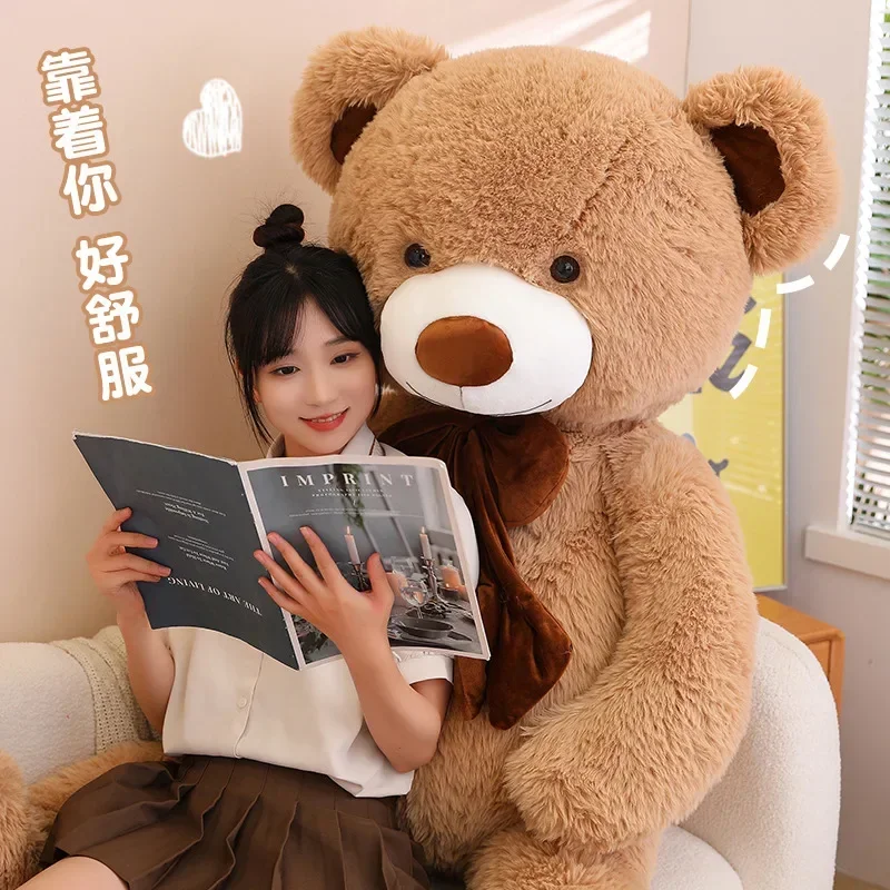 5 Colors Creative Big Size Bear Plush Toy Giant Stuffed Animals Soft Sleep Hug Pillow Baby Dolls Birthday Valentines Day Gift