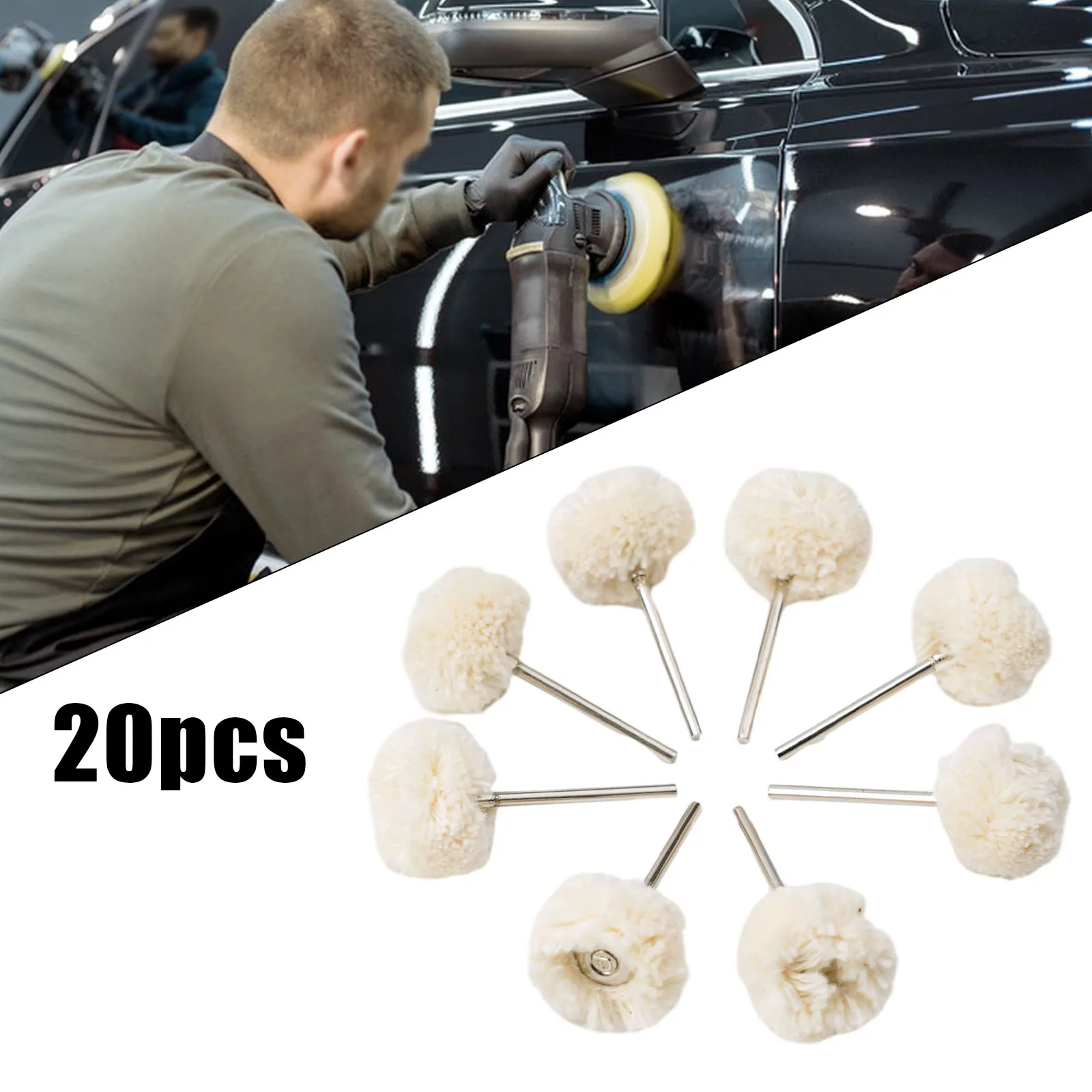 Polishing Wheels Wool Polishing Brush Grinders Metal Surfaces Wool Polishing Brush Home Metal Surfaces  Polishing