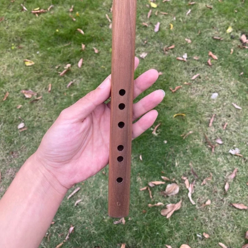 6 ثقوب مزمار قصير G مفتاح خشبي احترافي بيكولو أدوات مسجل محمولة تقليدية مزامير صافرة أمريكية أصلية