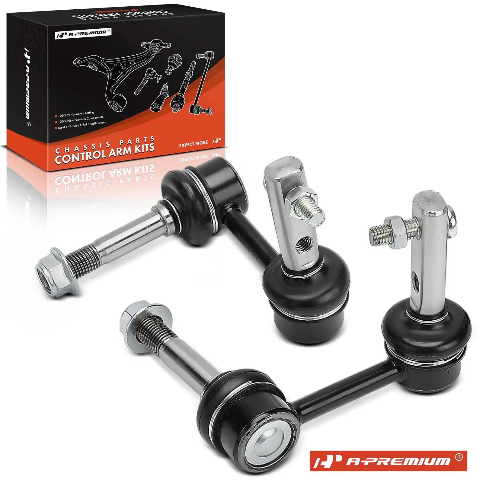A-Premium 2x Front Left & Right Sway Bar Link for Lexus GS300 1993-2005 GS400 1998-2000 GS430 2001-2005 SC430 2002-2010
