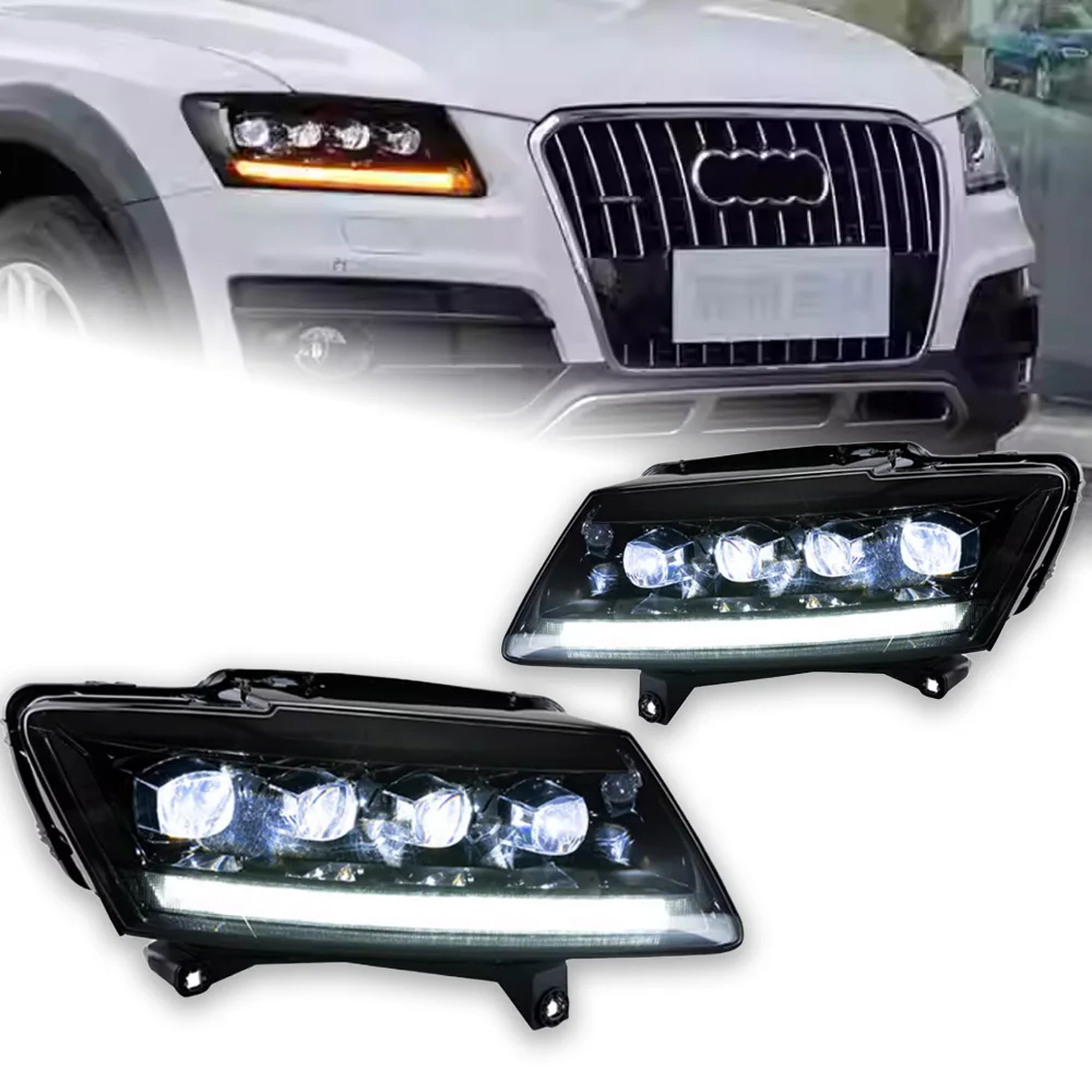 

AKD Car Styling for Audi Q5 Headlights 2009-2018 Q5 LED Headlight Projector Lens Siginal DRL Head Lamp Automotive Accessories