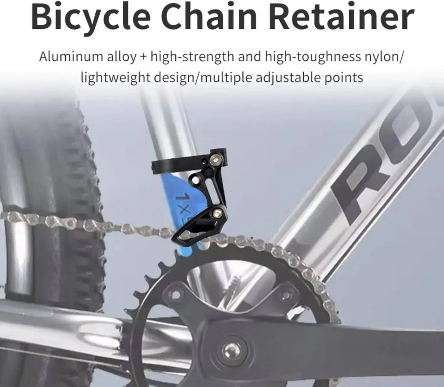 ESLNF Mountain Bash Guard Strong Negative Tooth Single Disc Protector Fahrradkettenführung für Rennrad MTB Fahrradzubehör – Detail 2