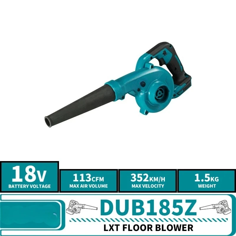 Cordless Blower Short Nozzle 18V Lithium Power Tools 113CFM