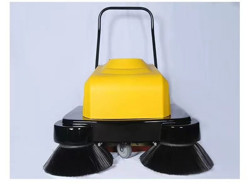 Commercial Walk-Behind Electric Floor Sweeper | Factory & Industrial Workshop Automatic Cleaning Machine for Dust & Concrete