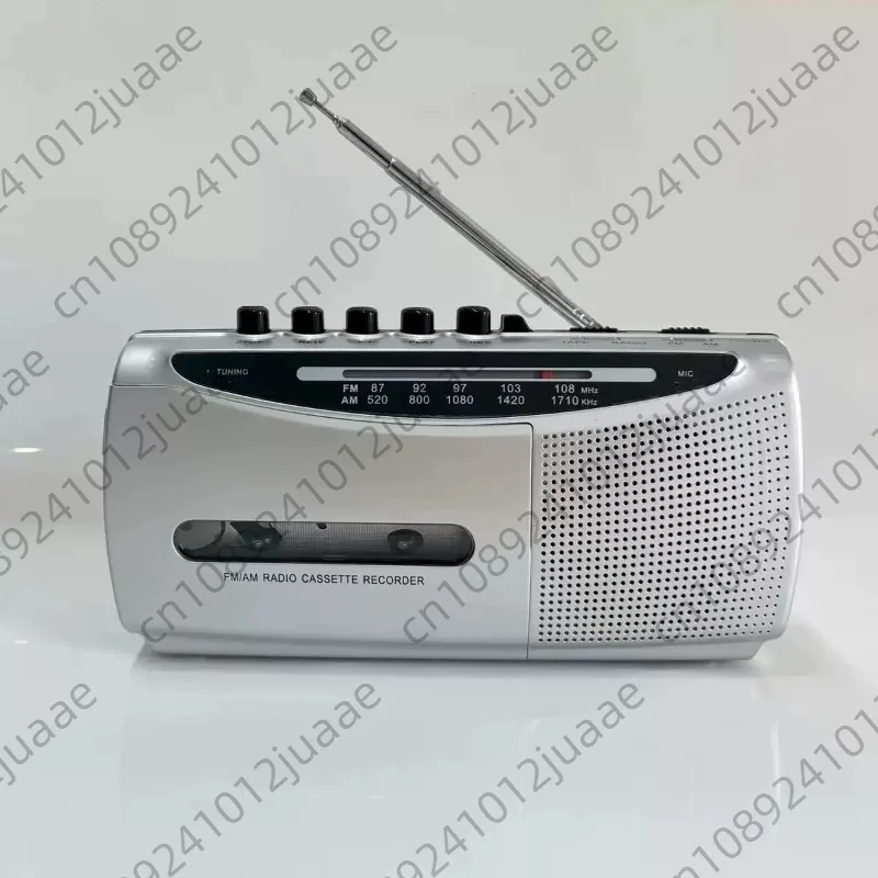 Nostalgic Compact Size Tape Recorder Cassette Player Old-fashioned Cassette Player Automatic Stop
