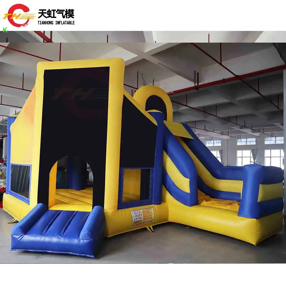 5.5 M Inflatable ปราสาท Bouncer สไลด์เด็กกระโดดปราสาท Bouncy Trampoline Air BOUNCE House Inflatable Bouncer