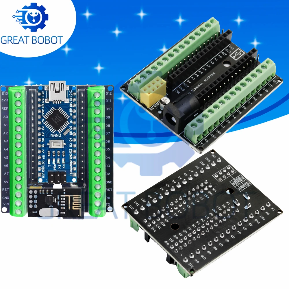 High Quality Nano 3.0 Controller Nano CH340 USB Driver ATMEGA328 ATMEGA328P Nano Mini USB with the Bootloader for Arduino