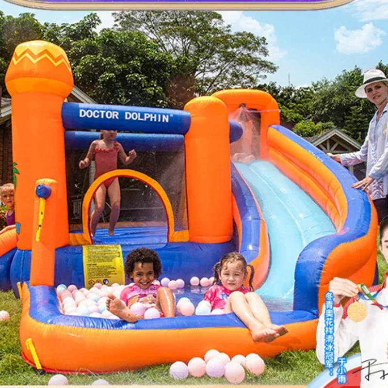

Amusement Park Slide Indoor and Outdoor Large Trampoline Square Toys
