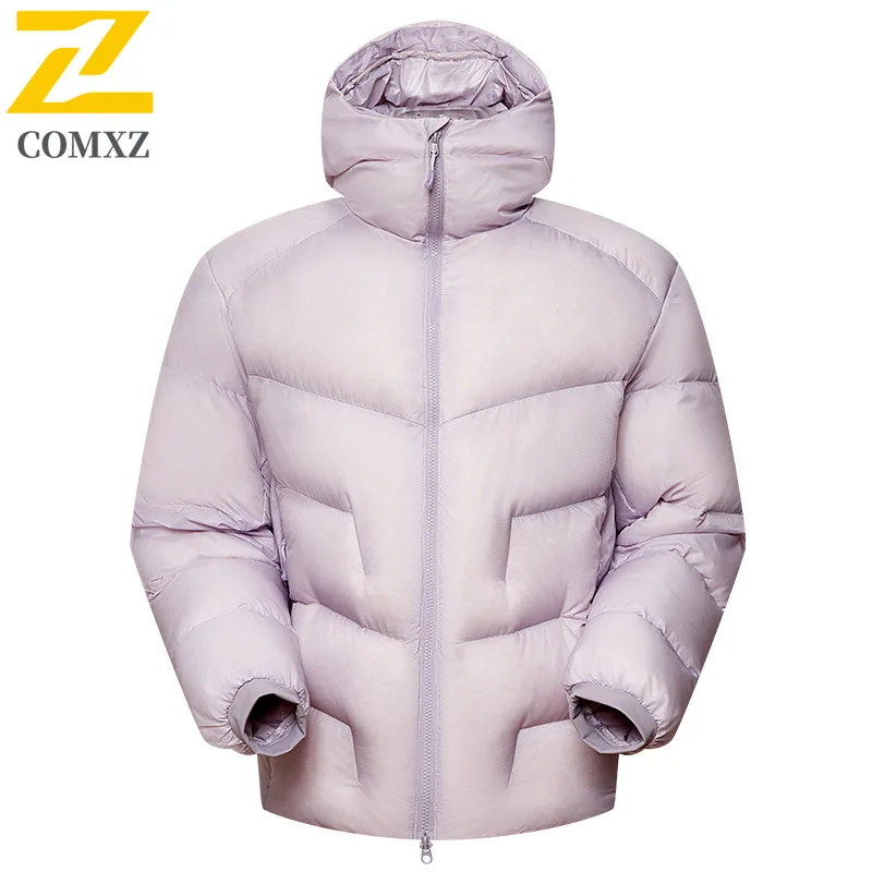 Warm Down Jacket Solid Color High Quality Comfortable Snow Skiing Puffer Jacket Street Minimalist Winter Jacket Men's Clothing