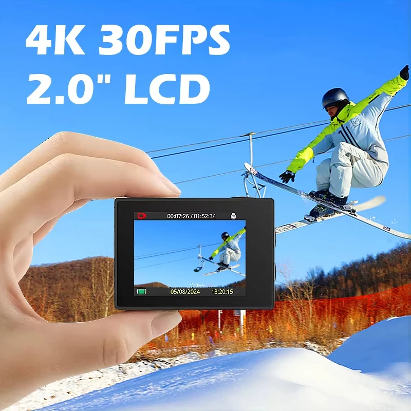 SJ4000 Air New SJCAM 4K Waterproof Action Camera -Your Everyday Adventure Partner with WiFi Live View