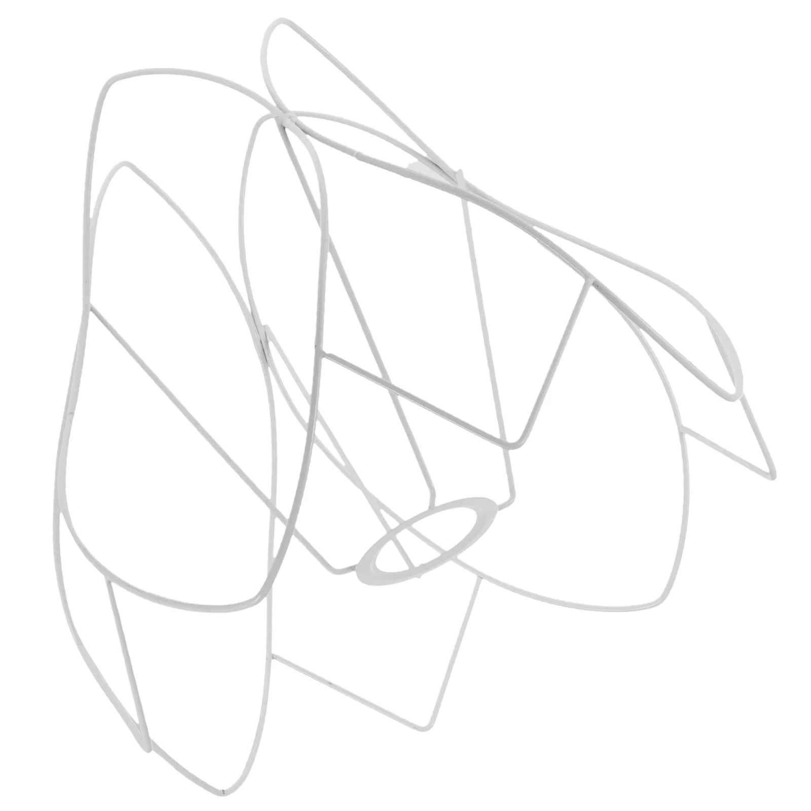 Shaped Light Stand Multi-purpose Lamp Frame for DIY Round Lampshade Making Tools Accessories Iron Table