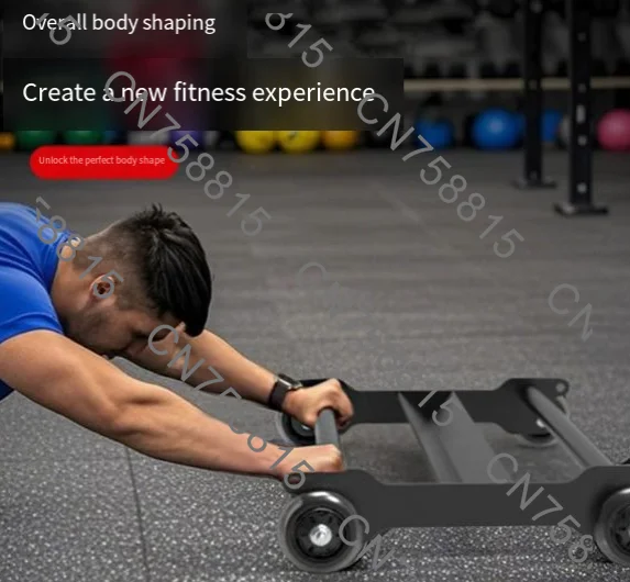 For Strength & Stability Fitness，Commercial Core Training Vehicle, Abdominal Muscle Trainer with Ab Disc