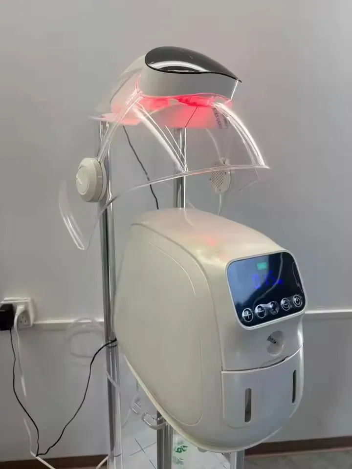 2026 Face Mask Peel Skincare Acne Hyperbaric Oxygen Mask Beauty Machine Hydrogen Oxygen Mask Machine H2O2 Bubble Machine