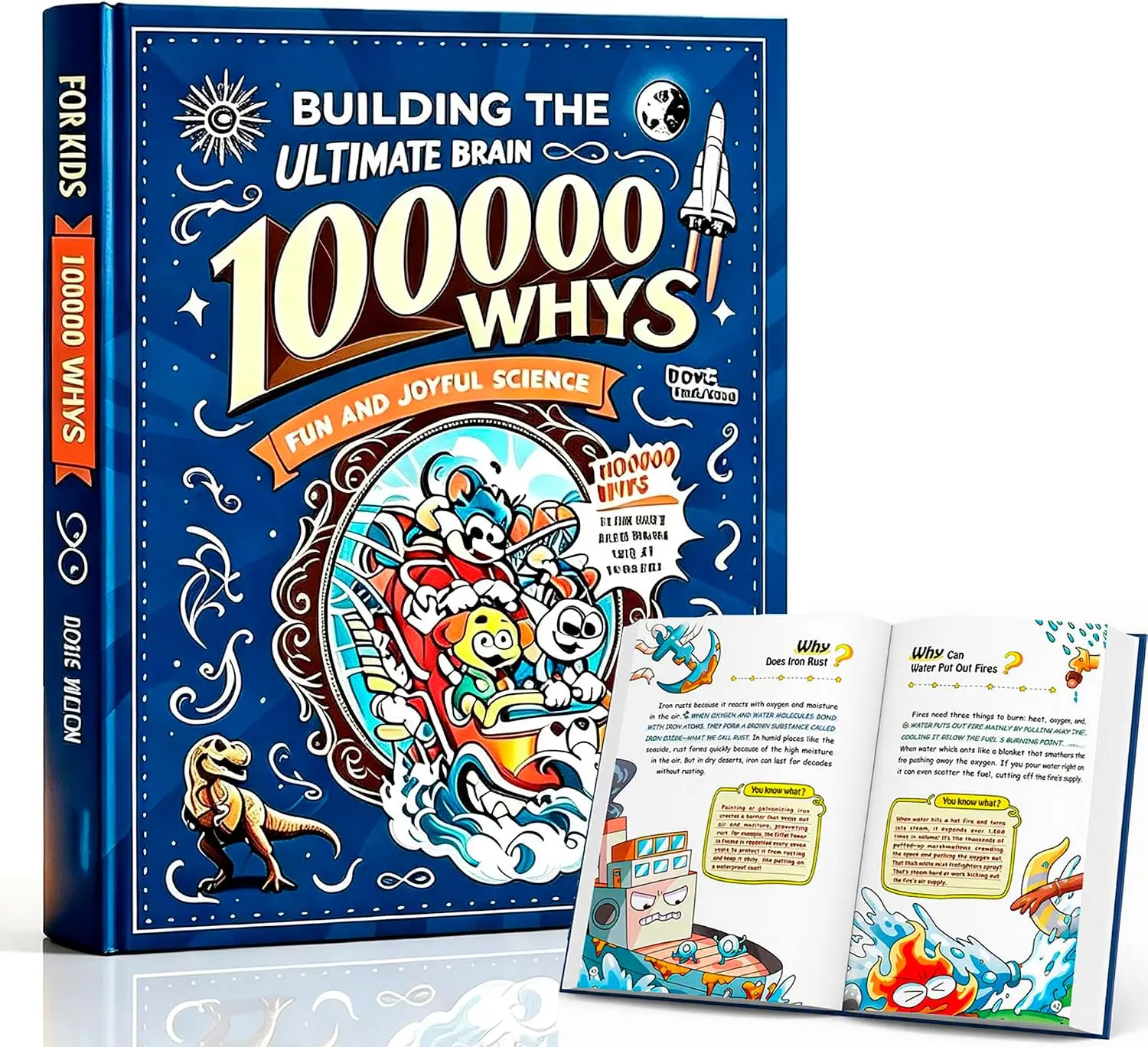 100000 Whys Kids Science Encyclopedia -Fun Educational Extracurricular Reading Book for Children Develop Scientific Thinking