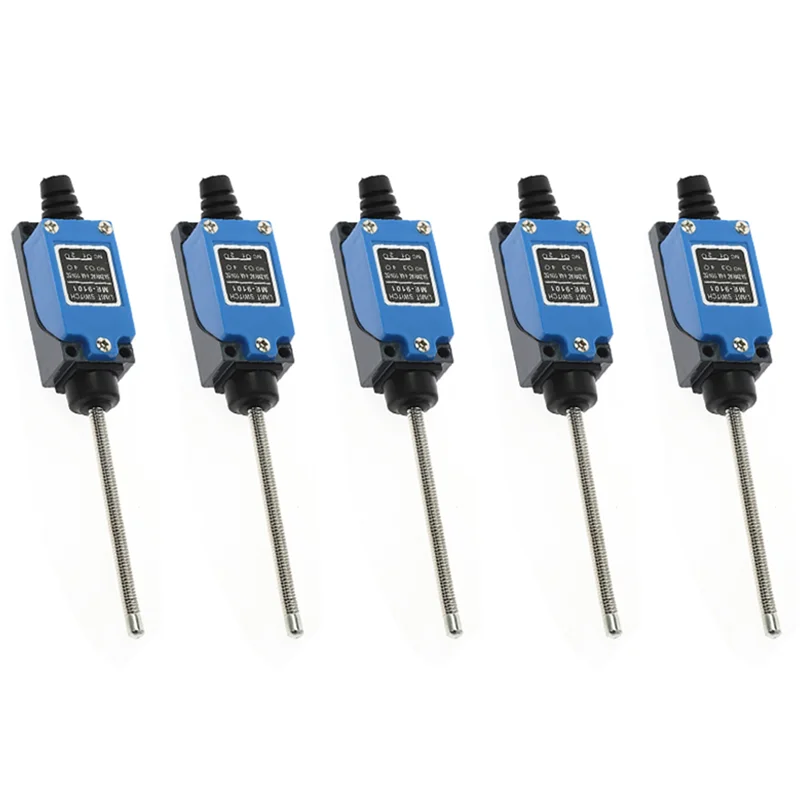 

A43T 5Pcs Waterproof Travel Switch ME-9101 Momentary Limit Switch 1NC/1NO 5A/250VAC