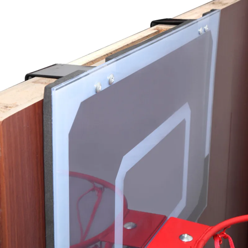 농구 펌프가 포함된 어린이 벽걸이형 투명 백보드 적용 가능한 최대 공 직경 5