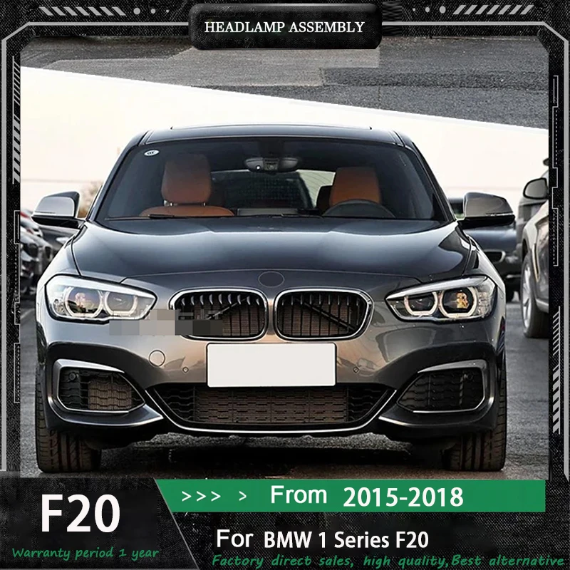 

Фара для BMW F20, светодиодные фары 2015-2018 120i 118i, фара, Стайлинг автомобиля, DRL, сигнальная линза проектора, автомобильные аксессуары