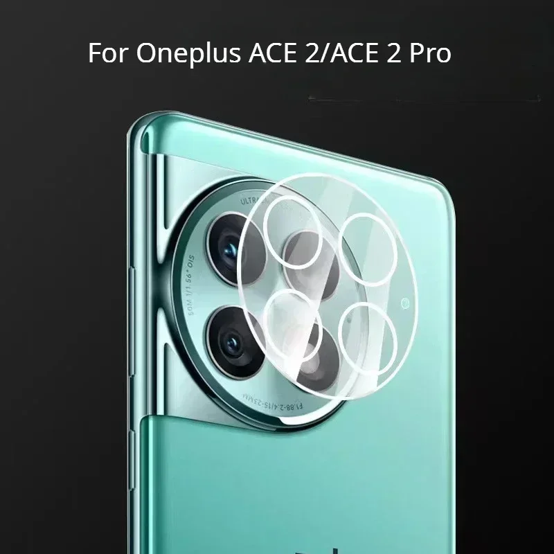 Oneplus Ace 2 Pro용 3D 카메라 렌즈 보호대 강화 유리 후면 커버, OnePlus ACE2 Pro 렌즈 1 + ACE2 Pro 보호 필름