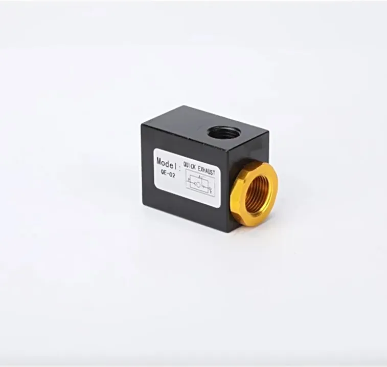 High Quality Pneumatic Air Quick Release Exhaust Valve QE-02/03/04 1/8 1/4 3/8 1/2 BSP Thread