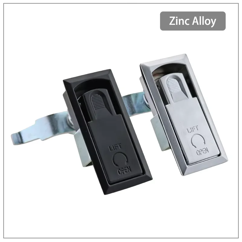 

Zinc Alloy Stamped Rotary Flat Locks for Industrial Electrical Equipment and Cabinet Distribution Box Doors