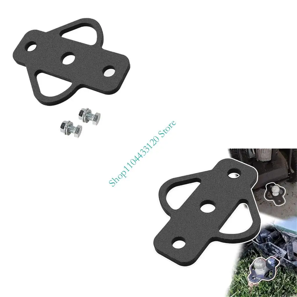 0XXD Strong Trailer Obstacle Link Screw Receiver Structure 450kg Greatest Load Tool Less Arrange For Mowers Golfing Wagons ATV