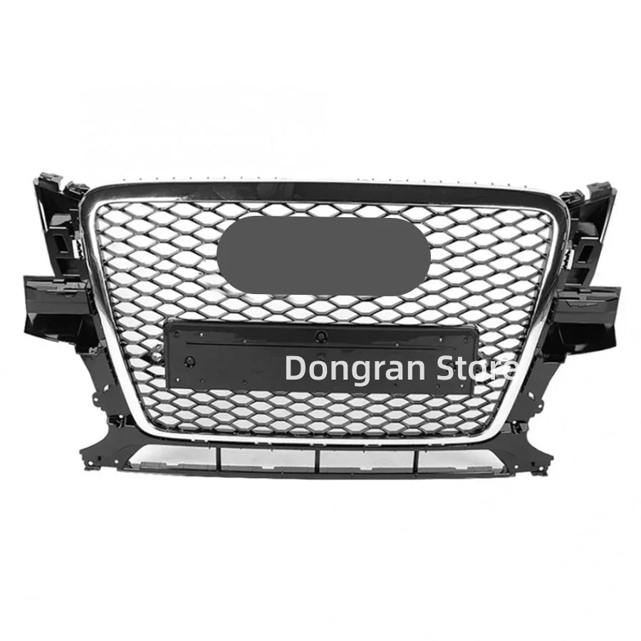 Car Front Bumper Grille Grill for Audi RSQ5 for Q5/SQ5 8R 2008 2009 2010 2011 2012（Refit for RSQ5 Style）Car Accessories tools