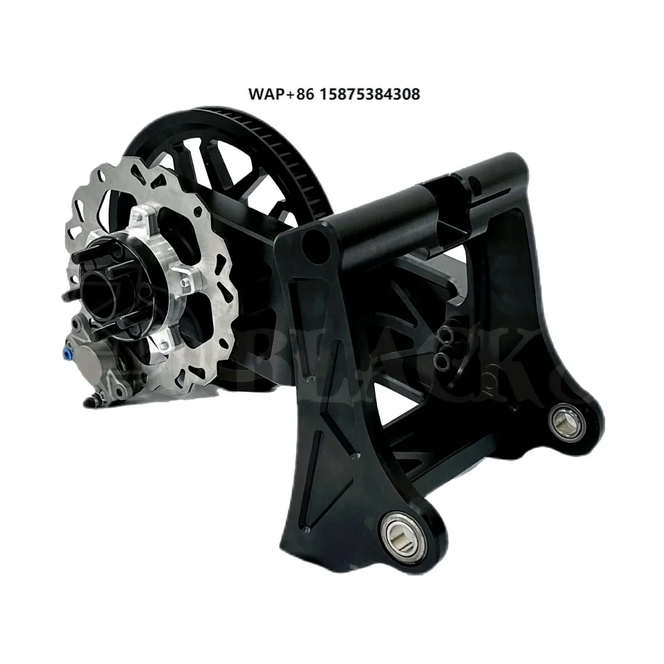 Black3 High-End Rear Suspension Pivot Arm Kit Aluminum Alloy Swingarm Set for Motorcycles Fast Air Motorcycle Body Systems