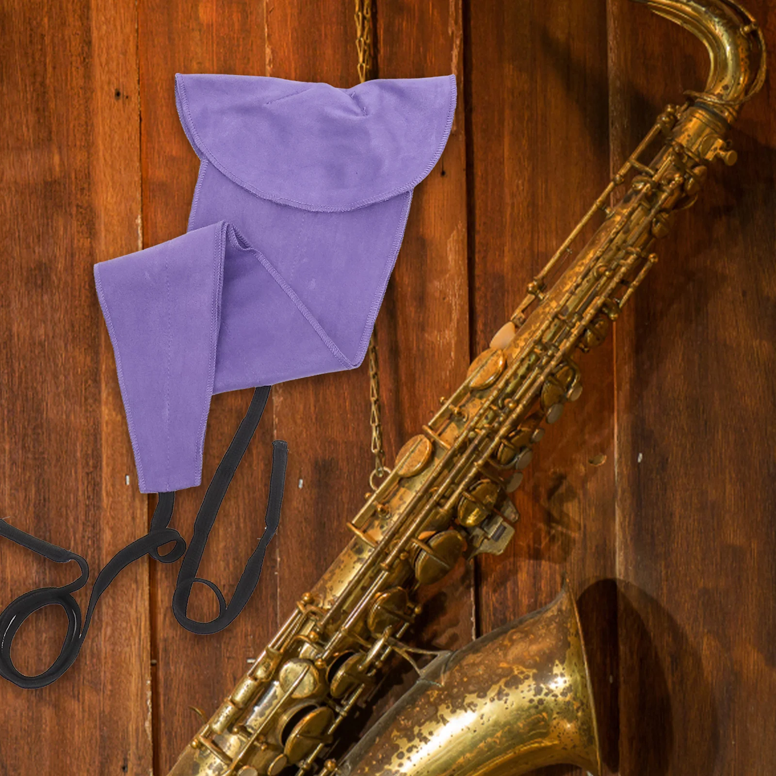 

Saxophone Cleaning Cloth Fine Workmanship Durable Sturdy For Alto Tenor Pipes Flute Clarinet Maintenance Tool