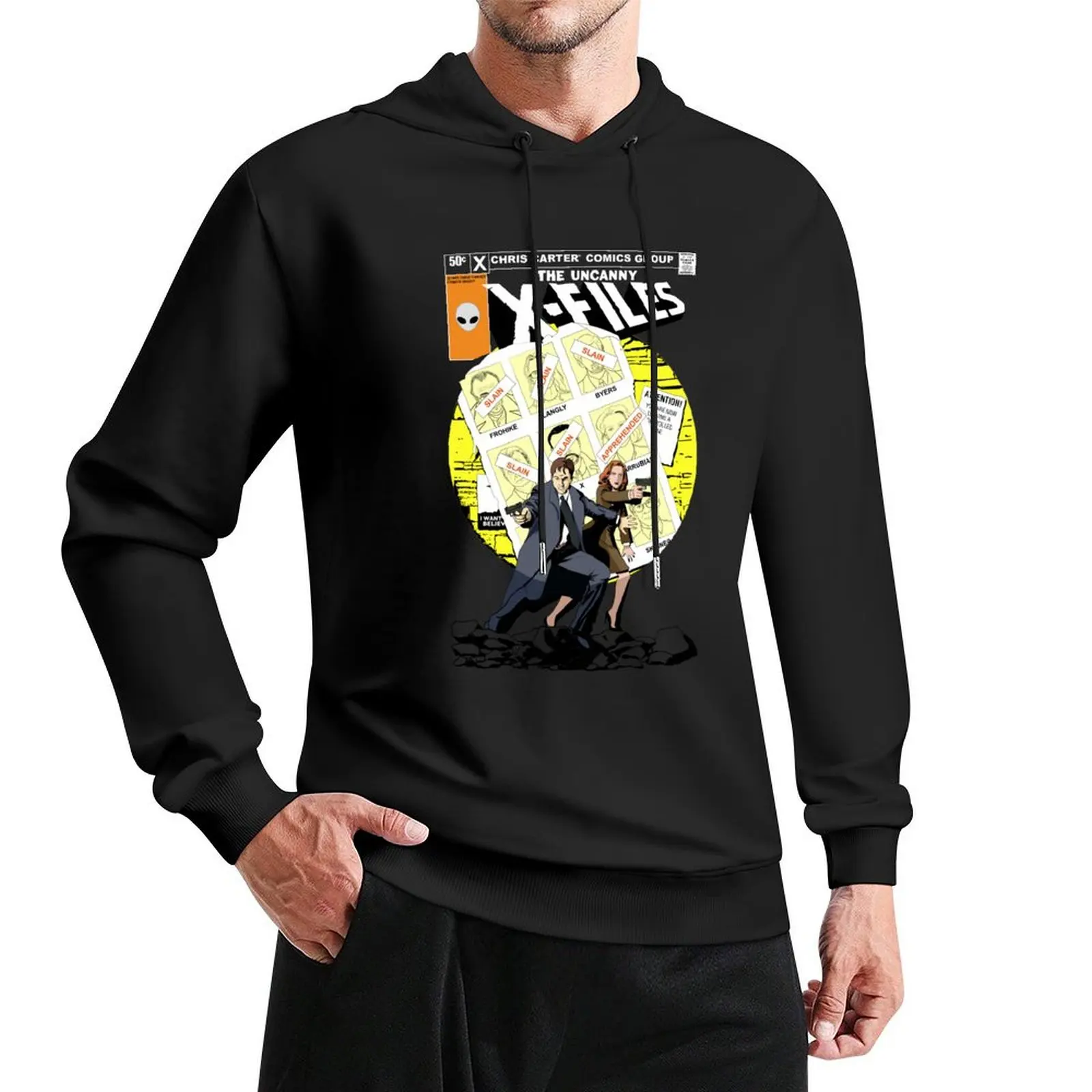 

The Uncanny X-Files Pullover Hoodie clothes for men mens clothes pullover