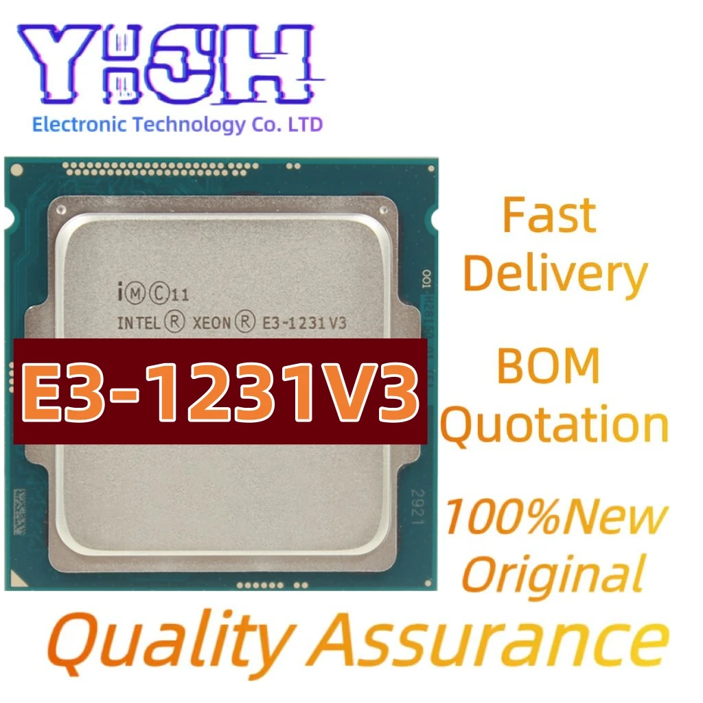 

E3-1231V3 SR1R5 4Core 8Threads LGA1150 22NM 3.4GHz 8M 1231V3 LGA1150 E3-1231 V3