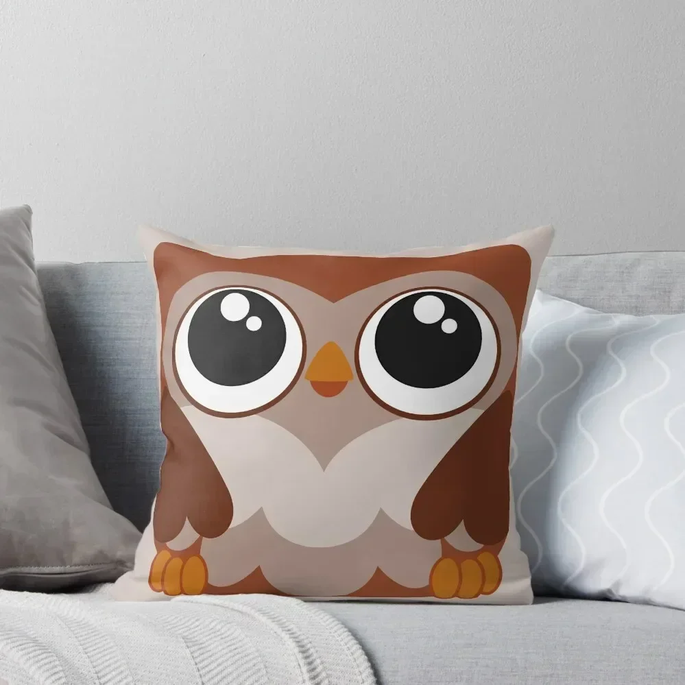 

Beautiful Brown Owl Throw Pillow Pillowcase Couch Pillows pillow