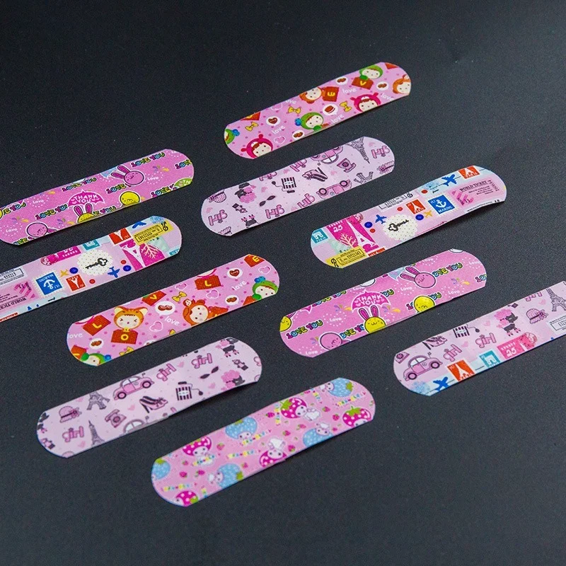 120 Pcs/set Cartoon Animal Panda Pattern Band Aid Cute Mini Children Breathable Waterproof Adhesive Bandage First Aid Woundplast