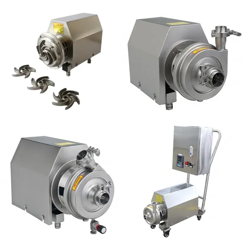 Food Grade Stainless Steel Sanitary Centrifugal Pump for Beer Wort Transfer Brewing Equipment