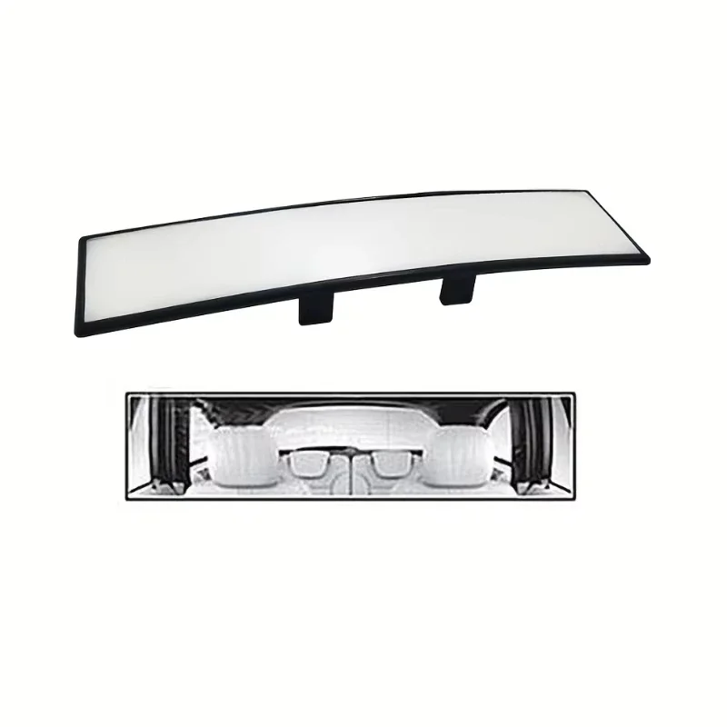 Car Universal HD Wide Angle Rearview Mirror,Convex Anti-Glare Rearview Mirror, Baby Watching Large Field of View Rearview Mirror