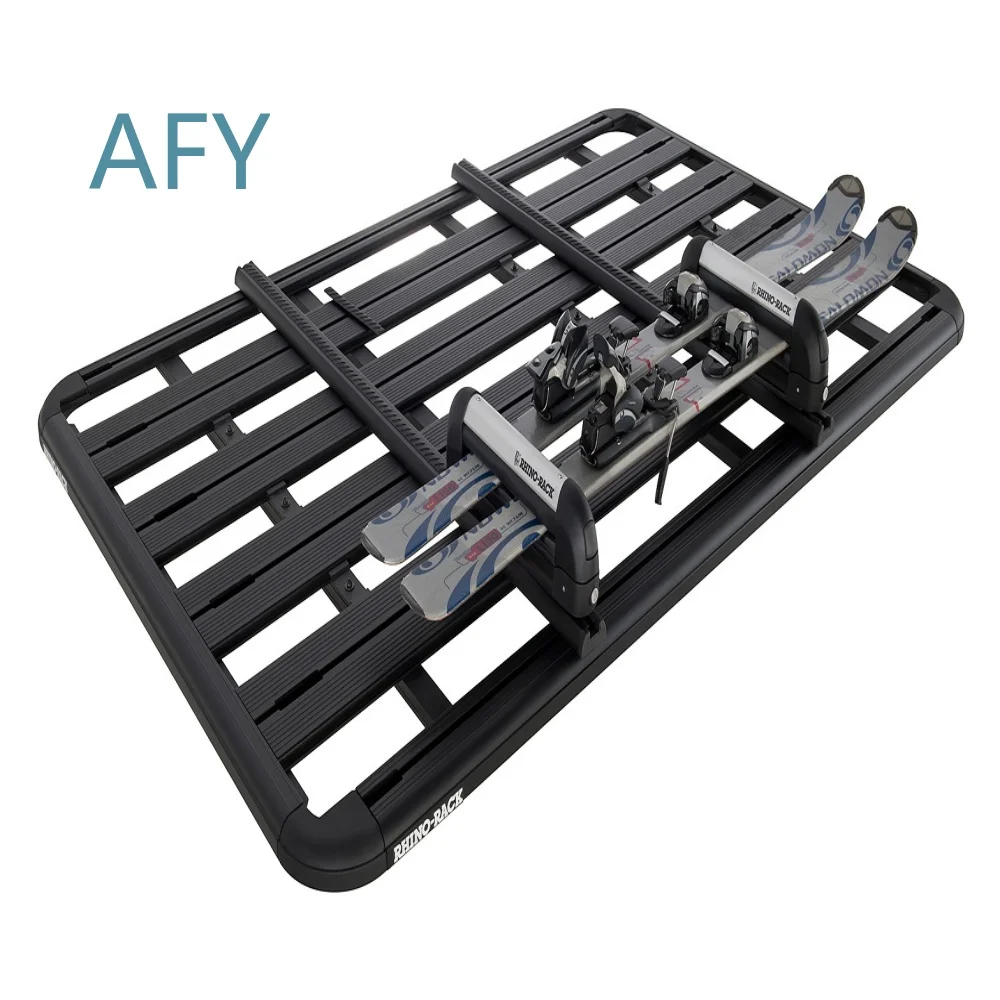 REYNOL for SUV Roof Basket Universal Aluminium Roof Rack Luggage Carrier 4x4 Pioneer Platform Roof Rack Crossbar Mount