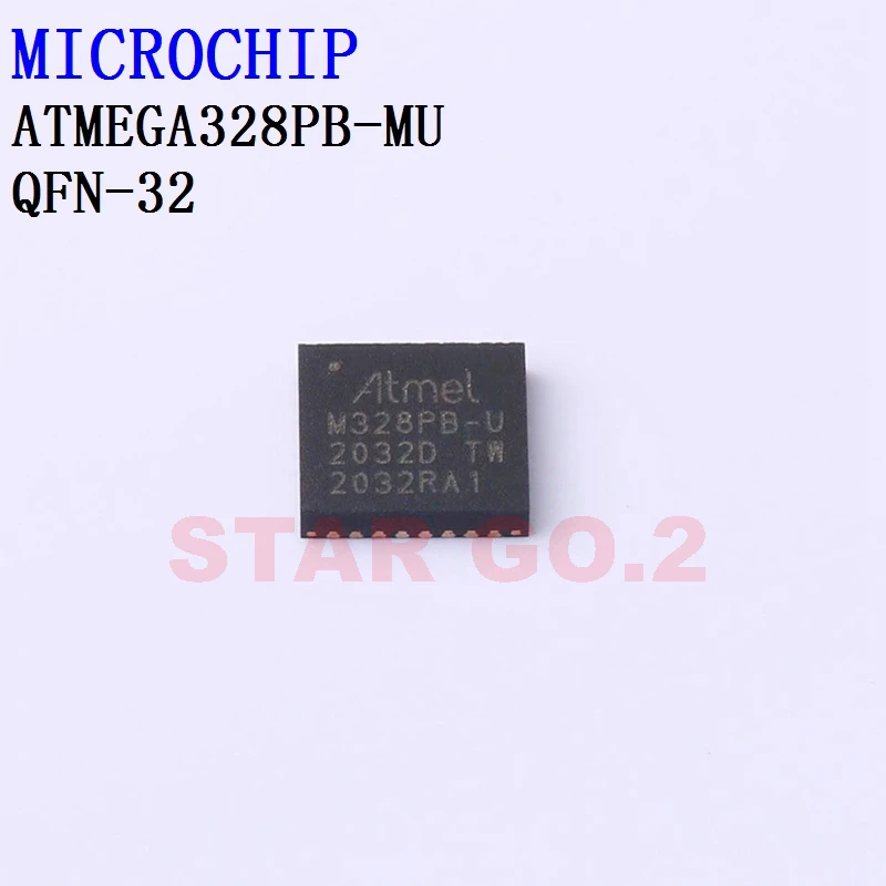 

5PCSx ATMEGA328PB-MU QFN-32 MICROCHIP Microcontroller