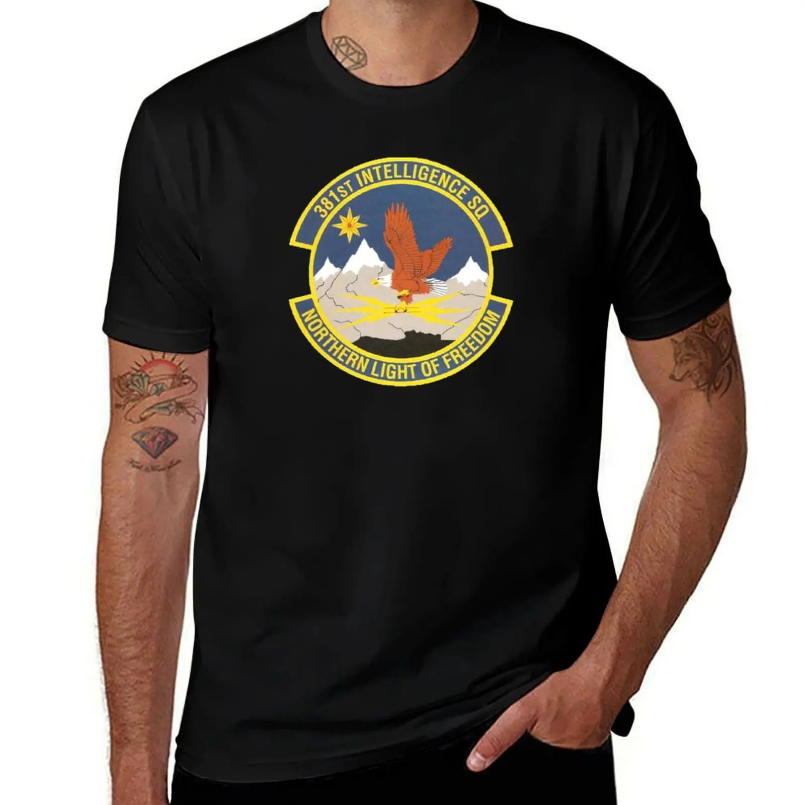 381st Intelligence Squadron T-Shirt Moisture Wicking Athletic T-Shirt