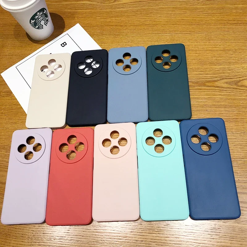 Luxury Matte Redmi 14C Cover Soft Silicone Shockproof Phone Case for  Redmi 13 NOTE 13 PRO PLUS A3 13C Caque