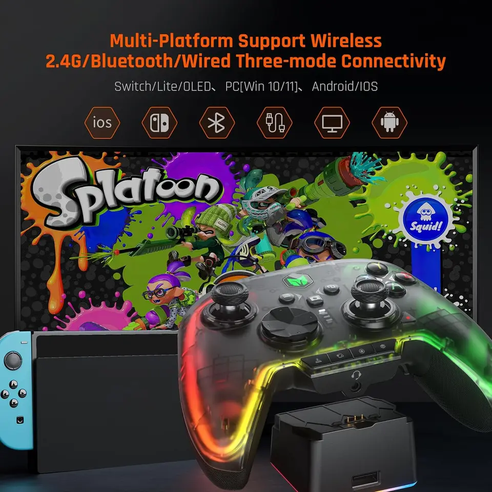 Original BIGBIG WON Rainbow 2 Pro Elite Game Controller Wireless