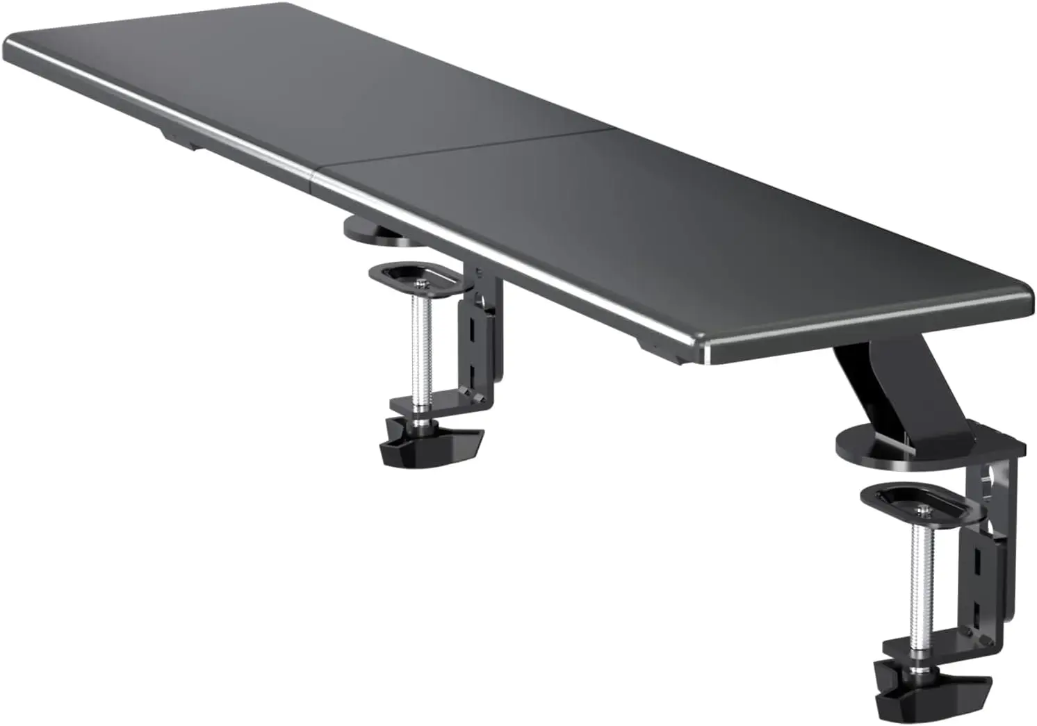 

32 Inch Dual Monitor Desk Mount Riser Shelf for 2 Monitors, Laptop, Printer, Notebook - Space-Saving Stand