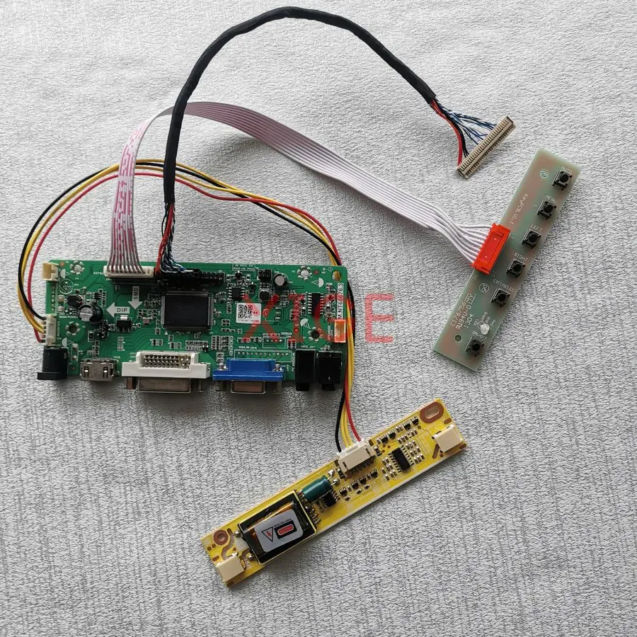لوحة تحكم محرك الشاشة تناسب M190EG02 HSD190MEN4 LTM190ET01 LM190E08 1280*1024 30Pin LVDS 1280x1024 2-CCFL VGA DVI HDMI Kit