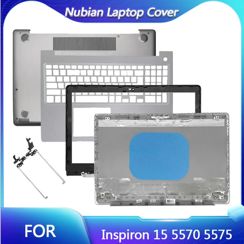 New For Inspiron 15 5570 5575 Series Laptop LCD Back Cover/Front Bezel/Palmrest/Hinges/Bottom Case 02DVTX