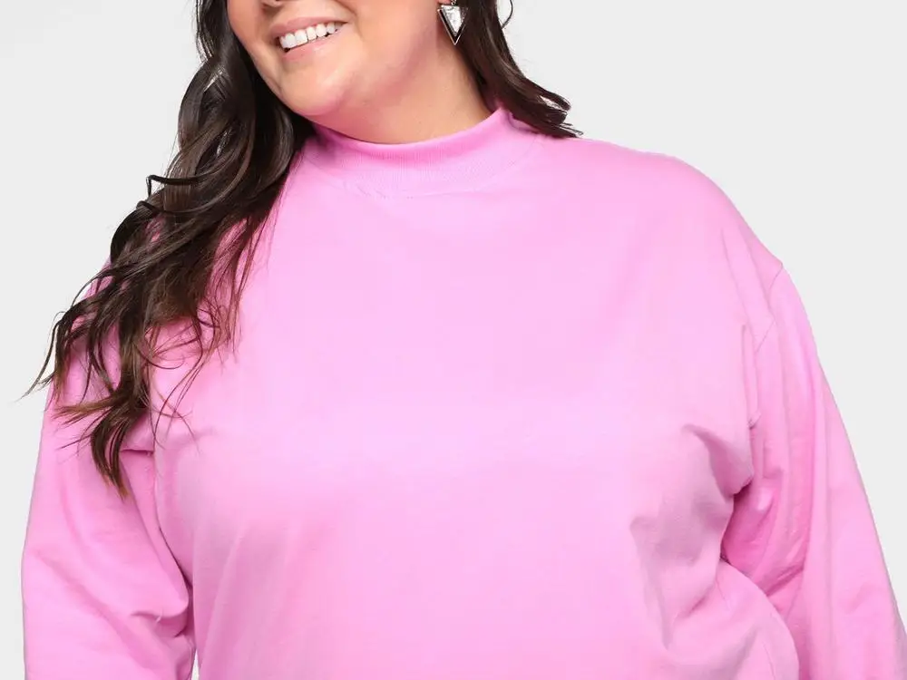 بلوزة بغطاء للرأس بأكمام من Magalu #5