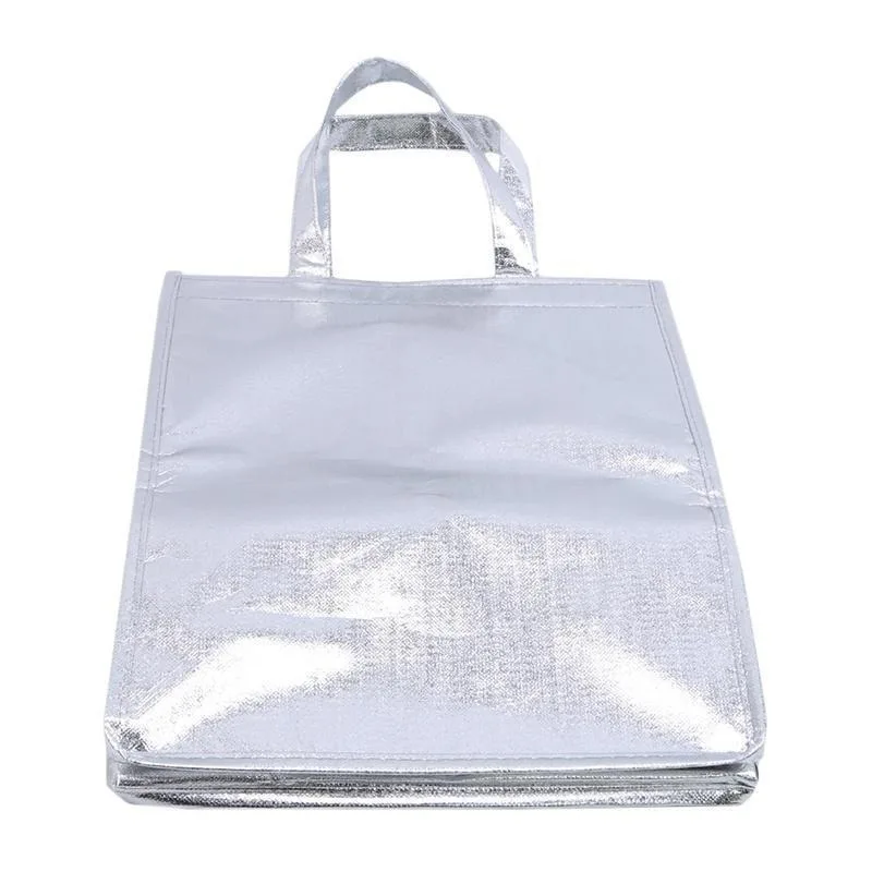 1PC Foldable Multifunction Cake Insulation Bag Waterproof Aluminum Foil Cooler Bag Thermal Box Home kitchen Delivery Bag